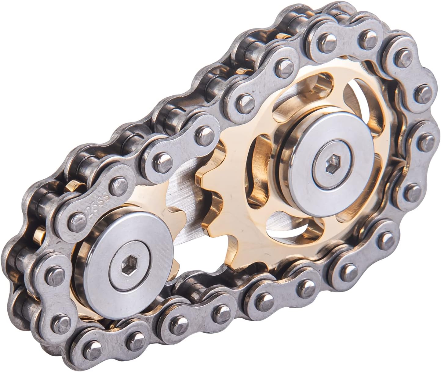 Metal Sprocket Bike Chain Gear Fidget Spinner