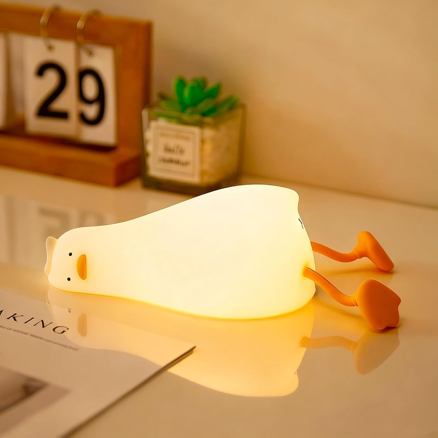 The Dramatically Defeated Duck Light (aka The “Same, Duck, Same” Lamp)